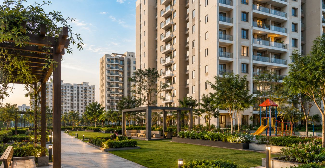 Sobha Hennur township towers elevation view